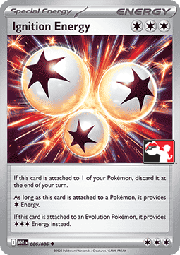 Ignition Energy 086 — Play! Pokemon Prize Pack Series Nine (English Pokémon TCG card)