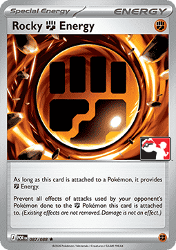 Rocky Fighting Energy 087 — Play! Pokemon Prize Pack Series Nine (English Pokémon TCG card)