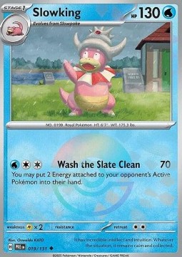 Slowking 019 — Prismatic Evolutions: Additionals Singles (English Pokémon TCG card)