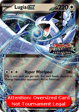 Lugia ex 082 — Prismatic Evolutions: Additionals Singles (English Pokémon TCG card)