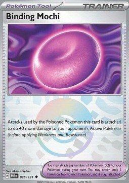 Binding Mochi 095 — Prismatic Evolutions: Additionals Singles (English Pokémon TCG card)