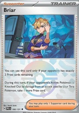 Briar 100 — Prismatic Evolutions: Additionals Singles (English Pokémon TCG card)