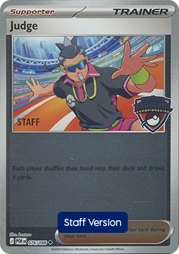 Judge 076 — Promos Singles (English Pokémon TCG card)