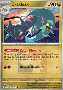 Drakloak 129 — Promos Singles (English Pokémon TCG card)