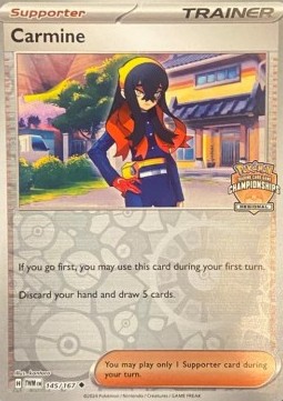 Carmine 145 — Promos Singles (English Pokémon TCG card)