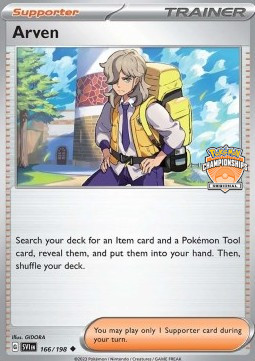 Arven 166 — Promos Singles (English Pokémon TCG card)
