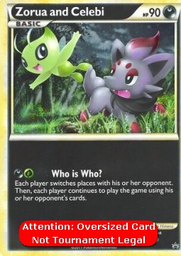 Zorua and Celebi PR — Promos Singles (English Pokémon TCG card)