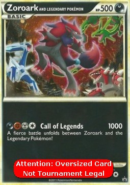 Zoroark and Legendary Pokémon PR — Promos Singles (English Pokémon TCG card)