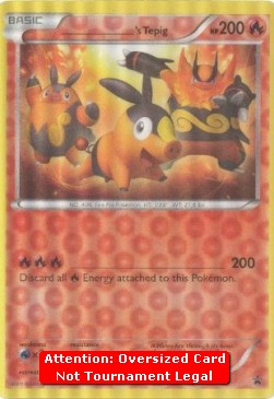 Tepig PR — Promos Singles (English Pokémon TCG card)