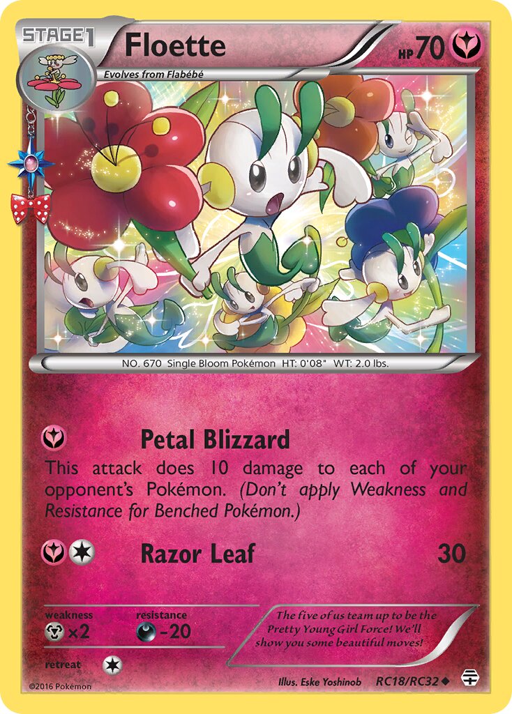 Floette 018/25 — Generation (Radiant Collection) (English Pokémon TCG card)