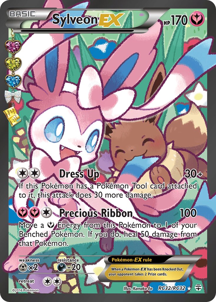 Sylveon-EX 032/25 — Generation (Radiant Collection) (English Pokémon TCG card)