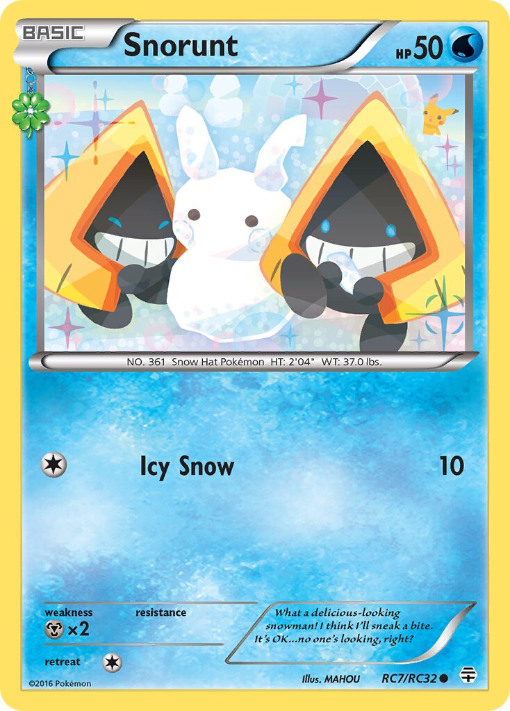 Snorunt 007/25 — Generation (Radiant Collection) (English Pokémon TCG card)