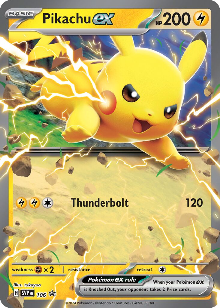 Pikachu ex 106/226 — Scarlet & Violet Promos (English Pokémon TCG card)