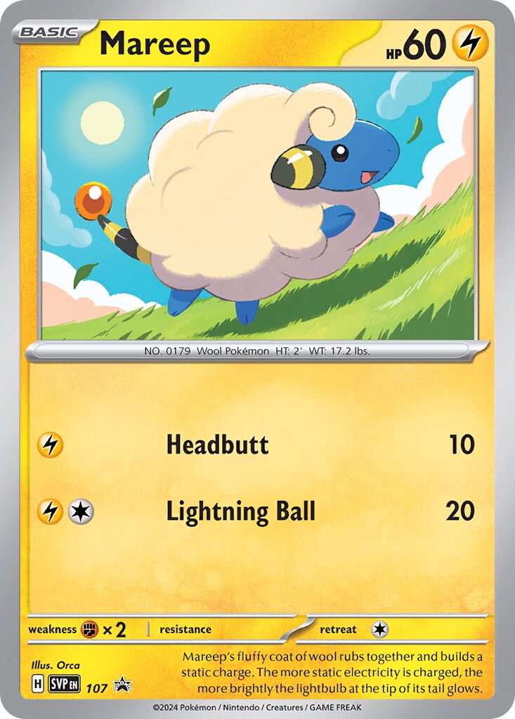 Mareep 107/226 — Scarlet & Violet Promos (English Pokémon TCG card)