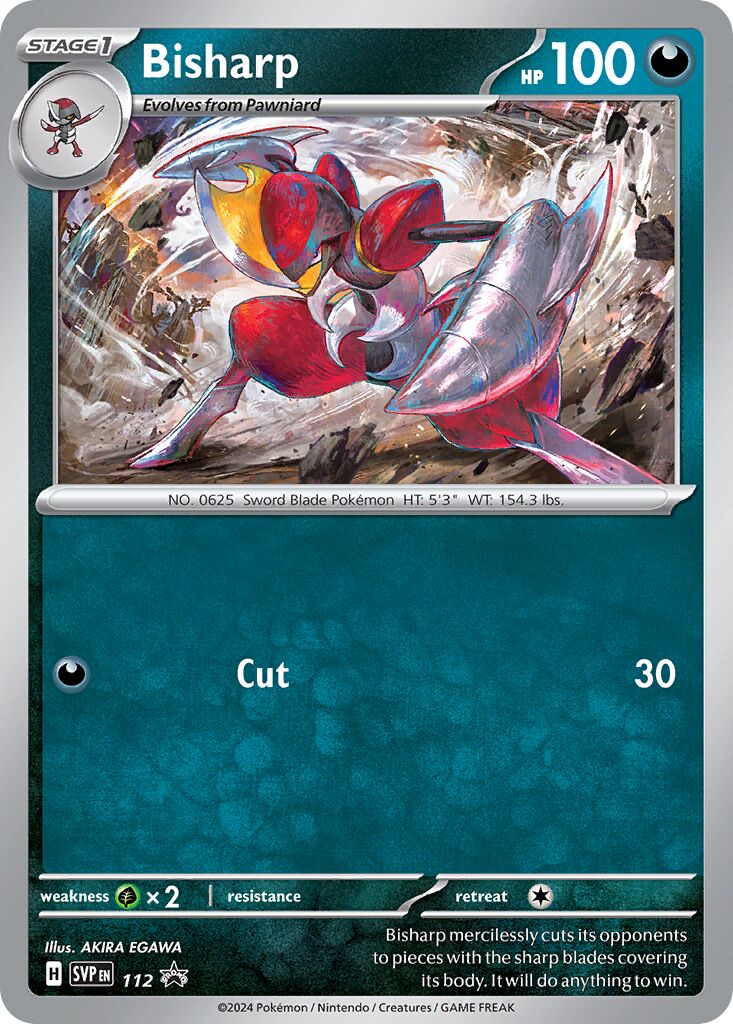 Bisharp 112/226 — Scarlet & Violet Promos (English Pokémon TCG card)