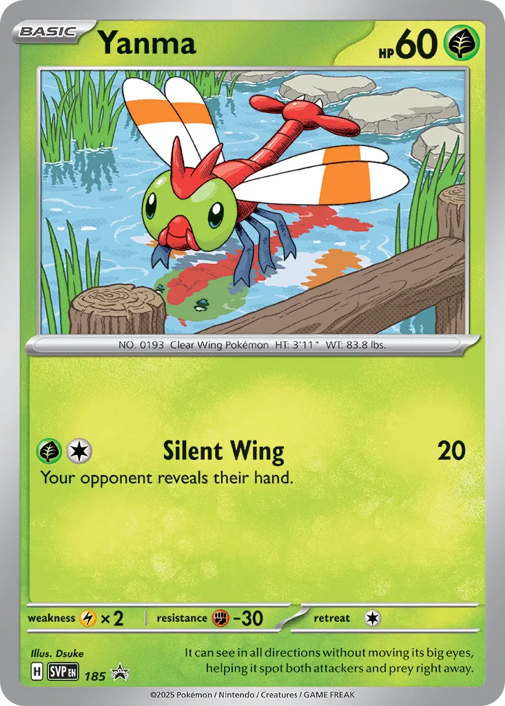 Yanma 185/226 — Scarlet & Violet Promos (English Pokémon TCG card)