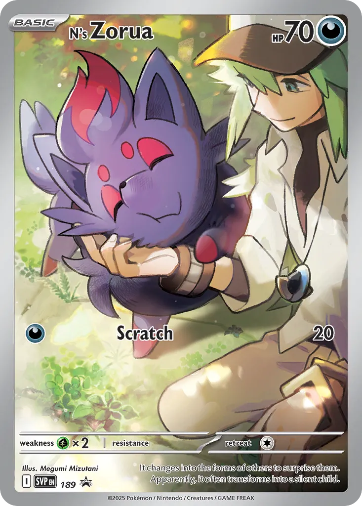 N's Zorua 189/226 — Scarlet & Violet Promos (English Pokémon TCG card)