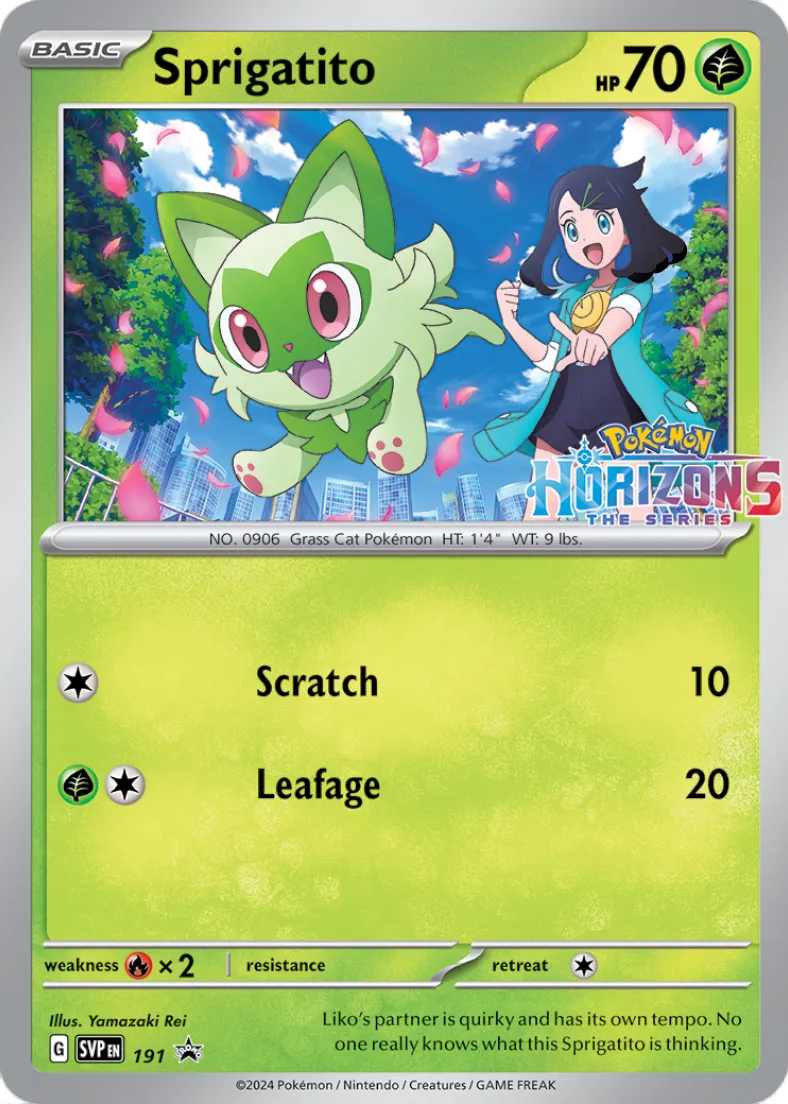 Sprigatito 191/226 — Scarlet & Violet Promos (English Pokémon TCG card)