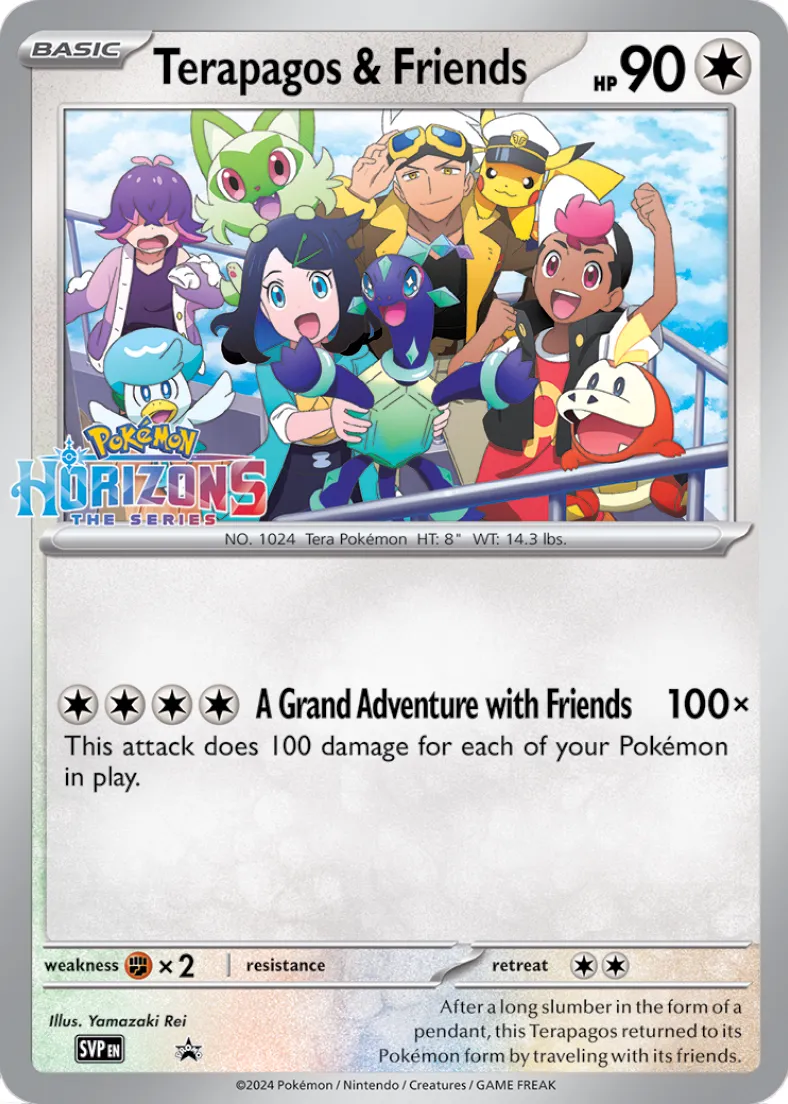 Terapagos & Friends Pokémon TCG cards
