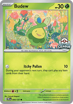 Budew 004 — Southeast Asia Promos (English Pokémon TCG card)
