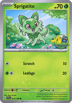 Sprigatito 013 — Southeast Asia Promos (English Pokémon TCG card)