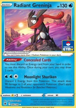 Radiant Greninja 046 — Southeast Asia Promos (English Pokémon TCG card)