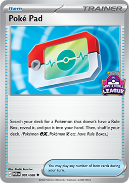 Poké Pad 081 — Southeast Asia Promos (English Pokémon TCG card)