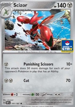Scizor 141 — Southeast Asia Promos (English Pokémon TCG card)