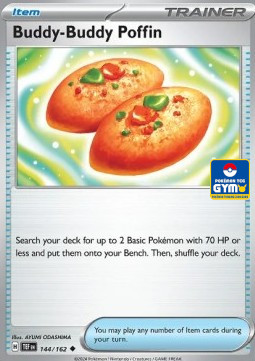 Buddy-Buddy Poffin 144 — Southeast Asia Promos (English Pokémon TCG card)