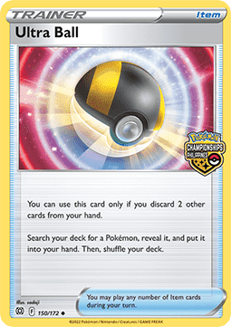 Ultra Ball 150 — Southeast Asia Promos (English Pokémon TCG card)
