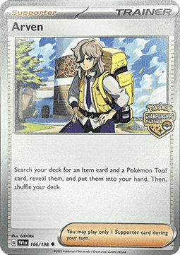 Arven 166 — Southeast Asia Promos (English Pokémon TCG card)