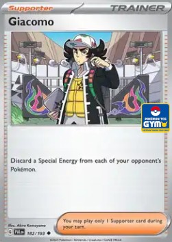 Giacomo 182 — Southeast Asia Promos (English Pokémon TCG card)