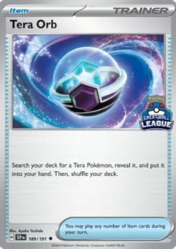 Tera Orb 189 — Southeast Asia Promos (English Pokémon TCG card)