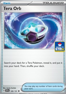 Tera Orb 189 — Southeast Asia Promos (English Pokémon TCG card)