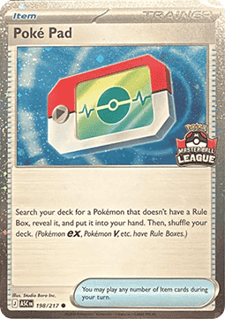 Poké Pad 198 — Southeast Asia Promos (English Pokémon TCG card)