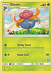 Gloom 005/147 — SM Trainer Kit (Alolan Ninetales) (English Pokémon TCG card)
