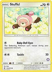 Stufful 110/147 — SM Trainer Kit (Alolan Sandslash) (English Pokémon TCG card)