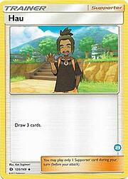 Hau 120/149 — SM Trainer Kit (Alolan Ninetales) (English Pokémon TCG card)