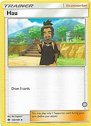 Hau 120/149 — SM Trainer Kit (Alolan Sandslash) (English Pokémon TCG card)