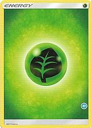 Grass Energy NO — SM Trainer Kit (Alolan Ninetales) (English Pokémon TCG card)