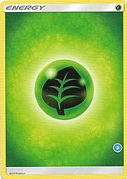 Grass Energy NO — SM Trainer Kit (Alolan Ninetales) (English Pokémon TCG card)