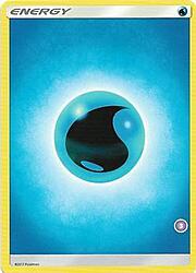 Water Energy NO — SM Trainer Kit (Alolan Sandslash) (English Pokémon TCG card)