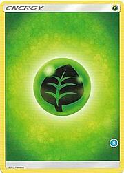 Grass Energy NO — SM Trainer Kit (Alolan Ninetales) (English Pokémon TCG card)