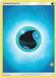 Water Energy NO — SM Trainer Kit (Alolan Sandslash) (English Pokémon TCG card)