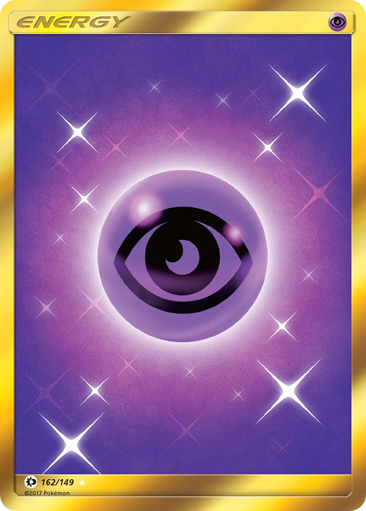 Psychic Energy 162/172 — Sun & Moon (English Pokémon TCG card)