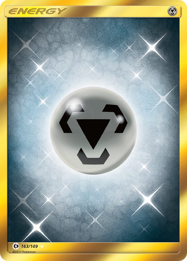 Metal Energy 163/172 — Sun & Moon (English Pokémon TCG card)