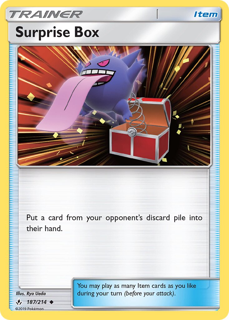 Surprise Box 187/234 — Unbroken Bonds (English Pokémon TCG card)