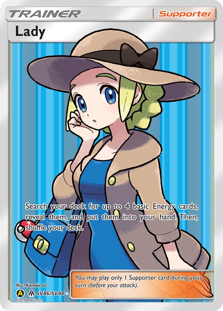 Lady SV86/SV94 — Hidden Fates (English Pokémon TCG card)