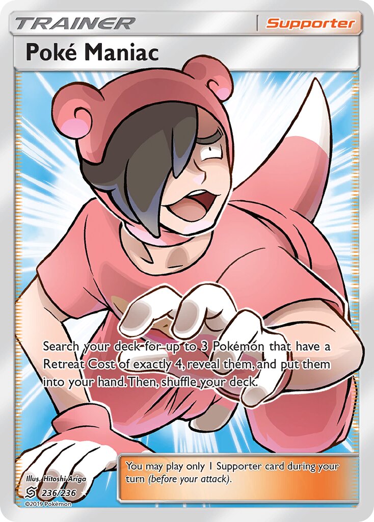 Poké Maniac 236/258 — Unified Minds (English Pokémon TCG card)