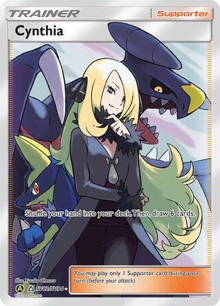 Cynthia SV82/SV94 — Hidden Fates: Shiny Vault (Japanese Pokémon TCG card)